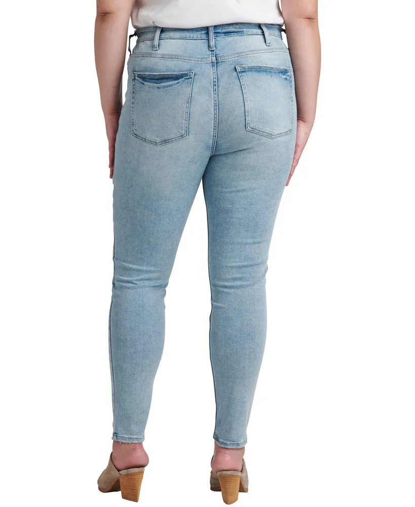 Silver Jeans Co. Women's Infinite Fit One Fits Four High Rise Skinny
