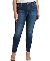 Silver Jeans Co. Women's Infinite Fit One Fits Four High Rise Skinny