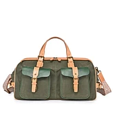 Old Trend Women's Waxed Cotton Canvas Speedwell Travel Bag