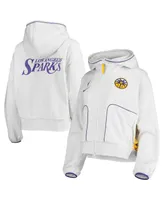 Women's Nike Gray Los Angeles Sparks Performance Full-Zip Hoodie