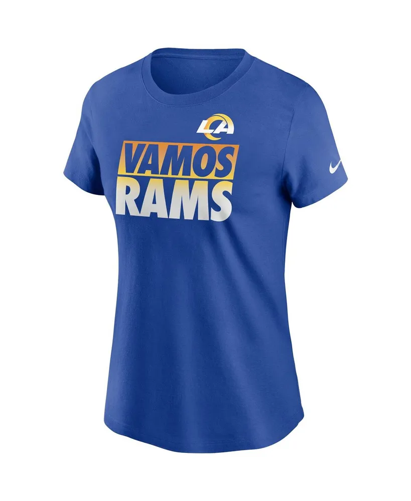 Women's Nike Royal Los Angeles Rams Hometown Collection T-Shirt