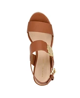 Tommy Hilfiger Women's Kahdy Logo Wedge Sandals