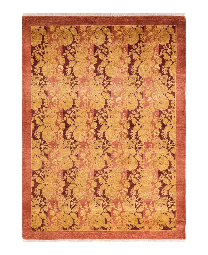 Adorn Hand Woven Rugs Mogul M150334 4'3" x 6'3" Area Rug