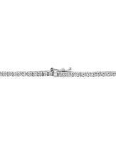 Effy Diamond Tennis 17" Collar Necklace (7-3/8 ct. t.w.) in 14k White Gold