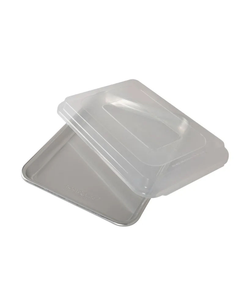 Naturals Baker's Quarter Sheet with Lid - Silver