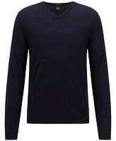 Boss by Hugo Boss Men's V-Neck Wool Sweater