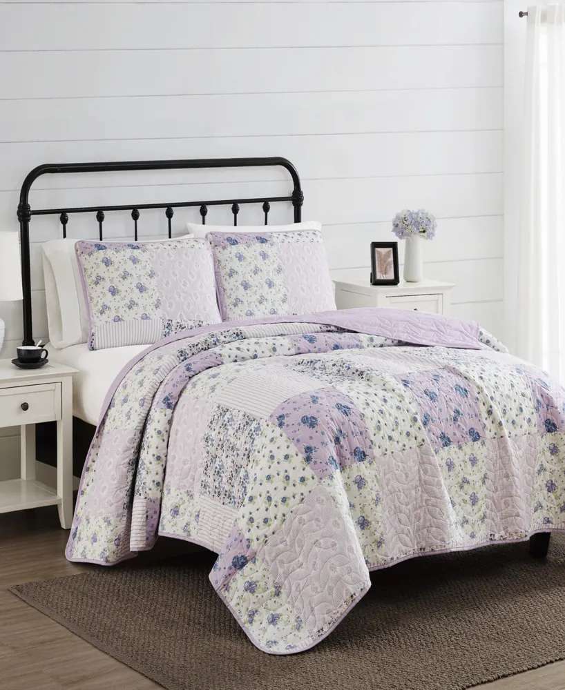 Cannon Elissa Patchwork Piece Quilt Set