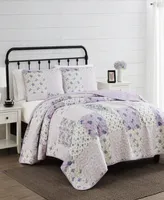 Cannon Elissa Patchwork Piece Quilt Set