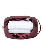 Tsd Brand Stone Creek Waxed Canvas Toiletry Bag