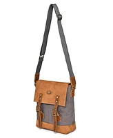 Tsd Brand Valley Oak Canvas Crossbody Bag