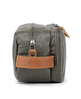 Tsd Brand Urban Light Coated Canvas Toiletry Bag