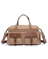 Tsd Brand Turtle Ridge Canvas Duffel Bag