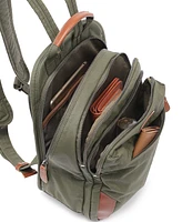 Tsd Brand Turtle Cove Canvas Backpack