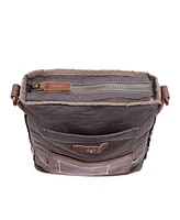 Tsd Brand Lake Toya Canvas Crossbody Bag