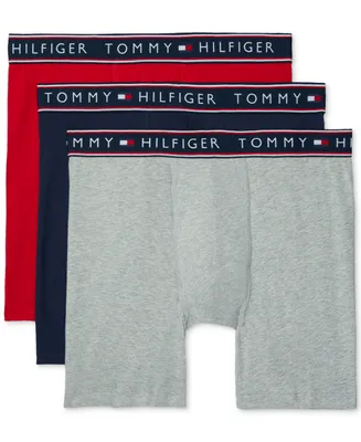 Tommy Hilfiger Men's 3-Pk. Cotton Stretch Moisture-Wicking Boxer Briefs