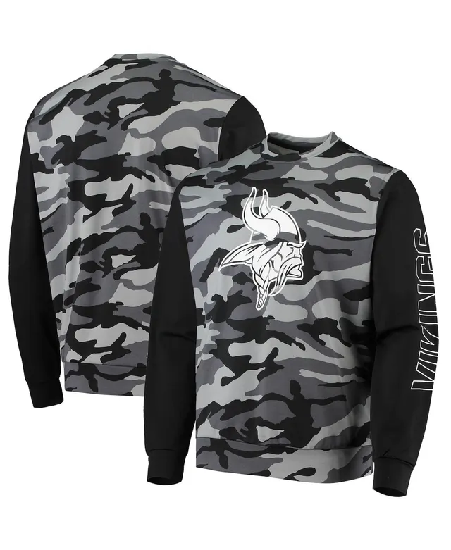 MSX by Michael Strahan Men's Black Cincinnati Bengals Camo Performance Long Sleeve T-Shirt - Black