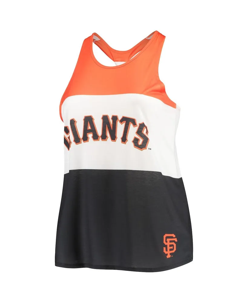 Women's Foco Orange San Francisco Giants Twist Back Tank Top