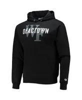 Men's Champion Black Wake Forest Demon Deacons Deactown Pullover Hoodie