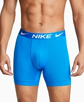 Nike Men's 3-Pk. Dri-fit Essential Micro Long Boxer Briefs