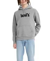 Levi's Men's Poster Graphic Logo Relaxed Fit Hoodie