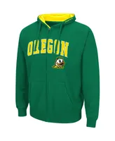 Colosseum Men's Oregon Ducks Arch & Logo 3.0 Full-Zip Hoodie