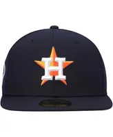 Men's New Era Navy Houston Astros 9/11 Memorial Side Patch 59Fifty Fitted Hat