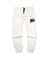 Men's Brady White Varsity Fleece Pants