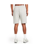 Men's Brady Gray Wordmark Fleece Shorts