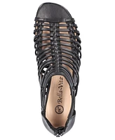 Bella Vita Women's Holden Block Heeled Strappy Sandals