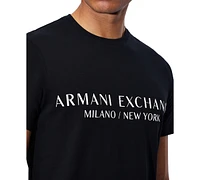 A|X Armani Exchange Men's Milano New York Logo Graphic T-Shirt