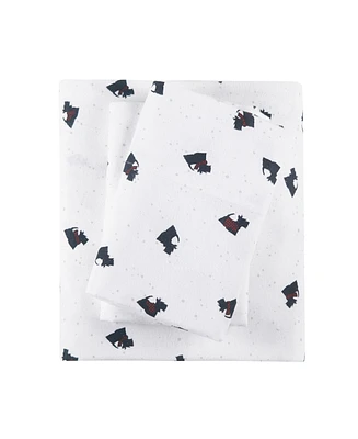 Woolrich Printed Flannel -Pc. Sheet Set