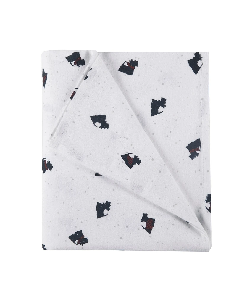 Woolrich Printed Flannel -Pc. Sheet Set