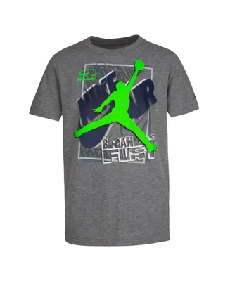 Jordan Big Boys Nike Jump Man Tour Graphic T-shirt