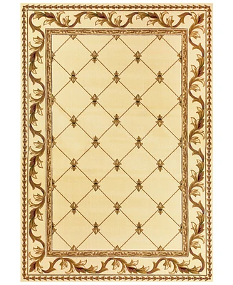 Kas Corinthian Fleur-de-Lis 2'3" x 3'3" Area Rug