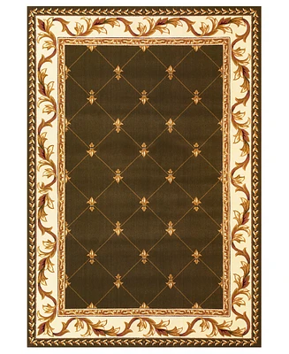 Kas Corinthian Fleur-de-Lis 3'3" x 4'11" Area Rug