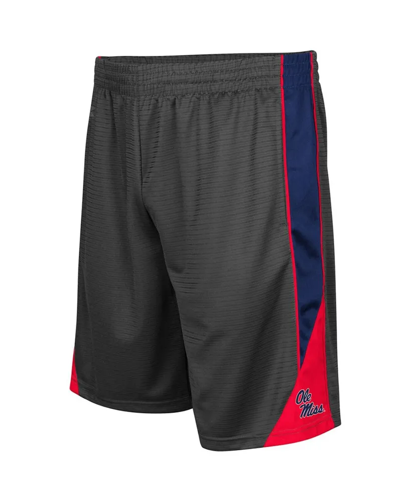 Men's Colosseum Charcoal Ole Miss Rebels Turnover Shorts