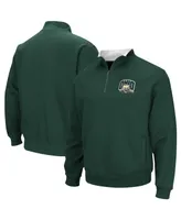 Men's Colosseum Ohio Bobcats Tortugas Logo Quarter-Zip Jacket
