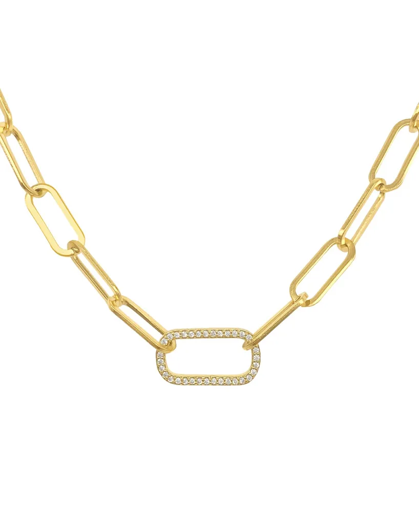 Paper Clip Necklace with Vca Pendant | TikTok