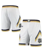 Men's Under Armour White Notre Dame Fighting Irish Replica Basketball Short