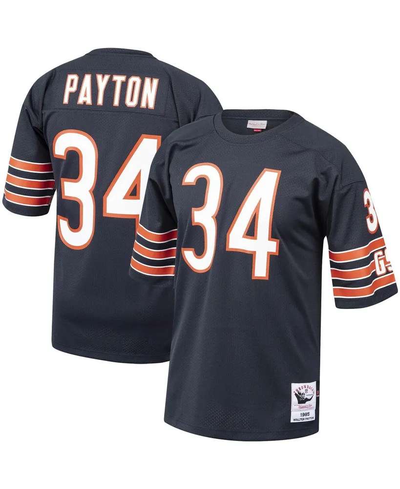 Men's Mitchell & Ness Walter Payton Navy Chicago Bears Authentic Throwback Retired Player Jersey