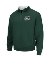 Men's Colosseum Ohio Bobcats Tortugas Logo Quarter-Zip Jacket