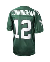 Men's Mitchell & Ness Randall Cunningham Kelly Green Philadelphia Eagles 1992 Authentic Throwback Retired Player Jersey