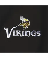 Men's Dunbrooke Black Minnesota Vikings Sonoma Softshell Full-Zip Jacket