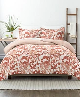 Home Collection Premium Ultra Soft Piece Reversible Duvet Cover Set