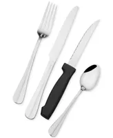 Pfaltzgraff Simplicity 16-Pc. Flatware with Steak Knives Set, Service for 4