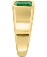 Effy Men's Emerald Solitaire Ring (2 ct. t.w.) in 14k Gold