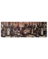 Global Rug Designs Cheerful Ways Wine 1'6" x 4'7" Runner Area Rug