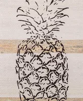 Global Rug Designs Cheerful Ways Pineapple 1'8" x 3' Area Rug
