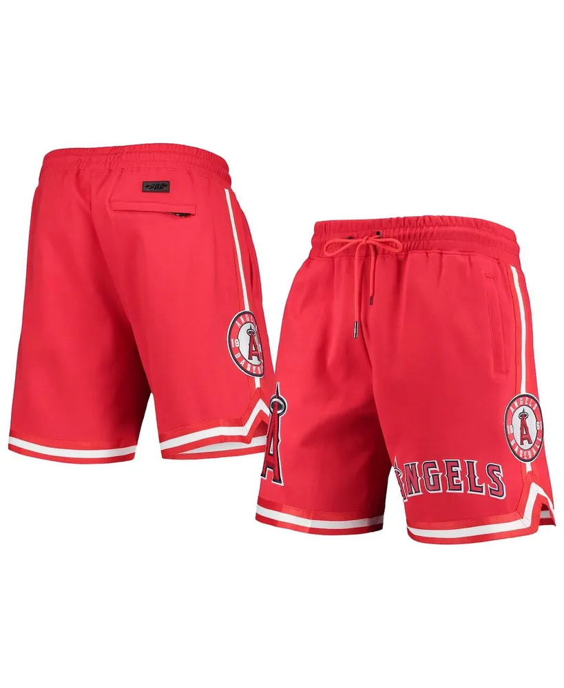 Men's Pro Standard Red Los Angeles Angels Team Shorts