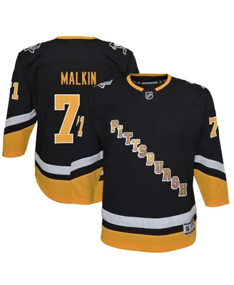 Big Boys Evgeni Malkin Black Pittsburgh Penguins 2021/22 Alternate Premier Player Jersey
